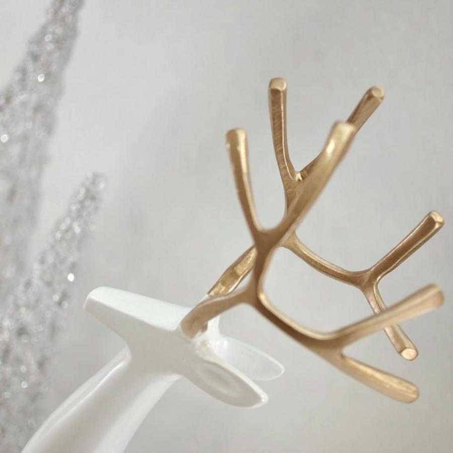 ZODAX ホワイト トナカイ クリスマス シック 北欧 コースタルリビング |  | 03