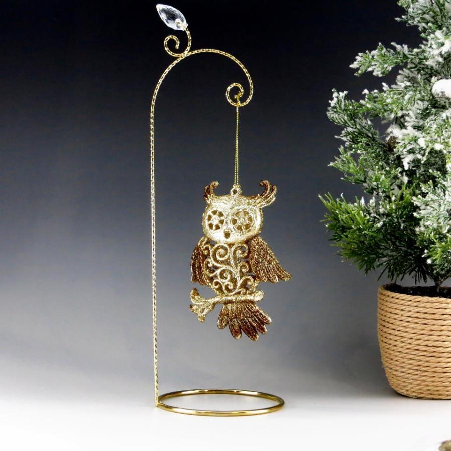 金色フクロウ クリスマス オーナメント ゴールド |  | 05