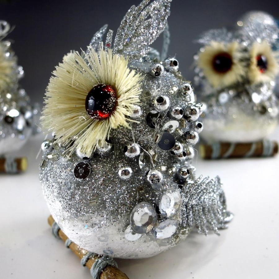 フクロウ スモール クリスマス オーナメント |  | 02