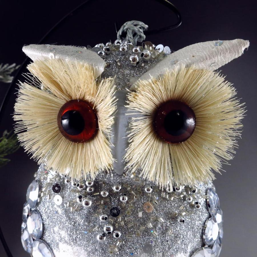 フクロウ ラージ クリスマス オーナメント |  | 01