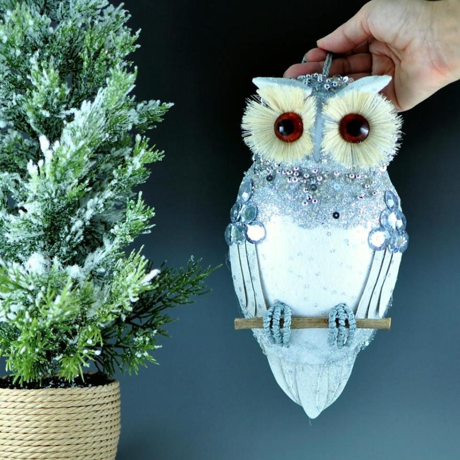 フクロウ ラージ クリスマス オーナメント |  | 04