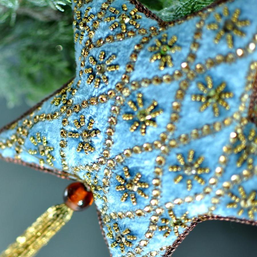 ハンギングスター 星型 刺繍 クリスマス オーナメント 壁掛け |  | 01