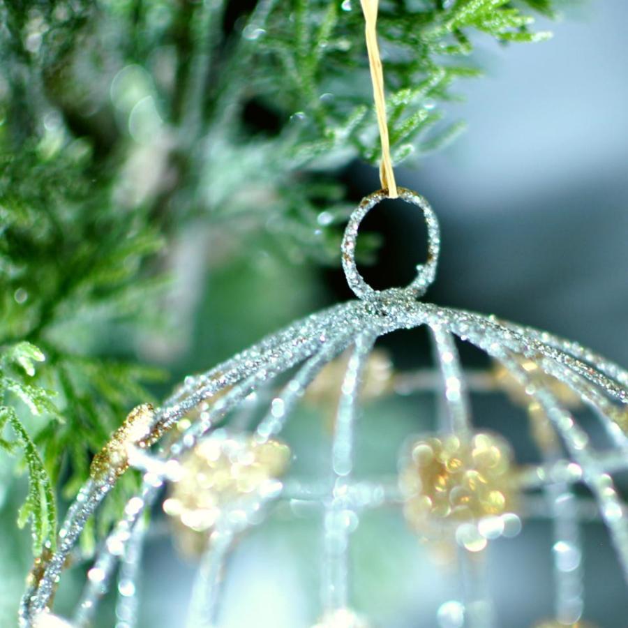 ZODAX ワイヤーボールオーナメント ゴールド クリスマス ツリー シック 大人かわいい 西海岸 |  | 05