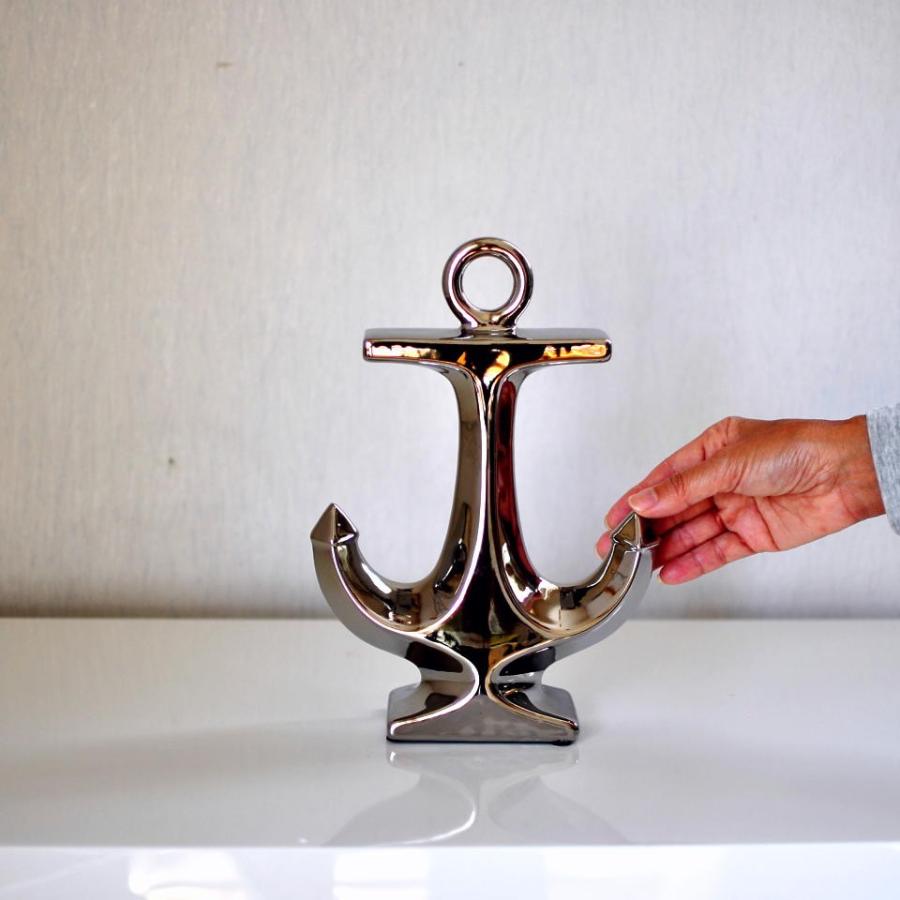 イカリ オブジェ シルバー インテリア リビング 西海岸 コースタルリビング マリン ボートヨット 置物 |  | 05