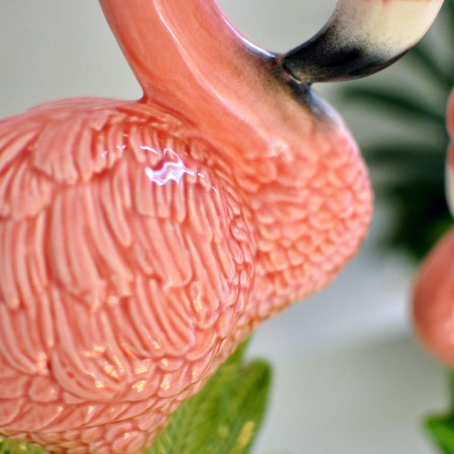 セラミック フラミンゴ Ｌ インテリア リビング オブジェ 西海岸 コースタルリビング 置物 |  | 03