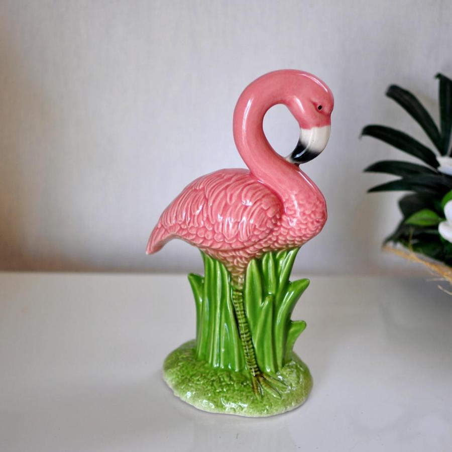 セラミック フラミンゴ Ｓ インテリア リビング オブジェ 西海岸 コースタルリビング 置物 |  | 03