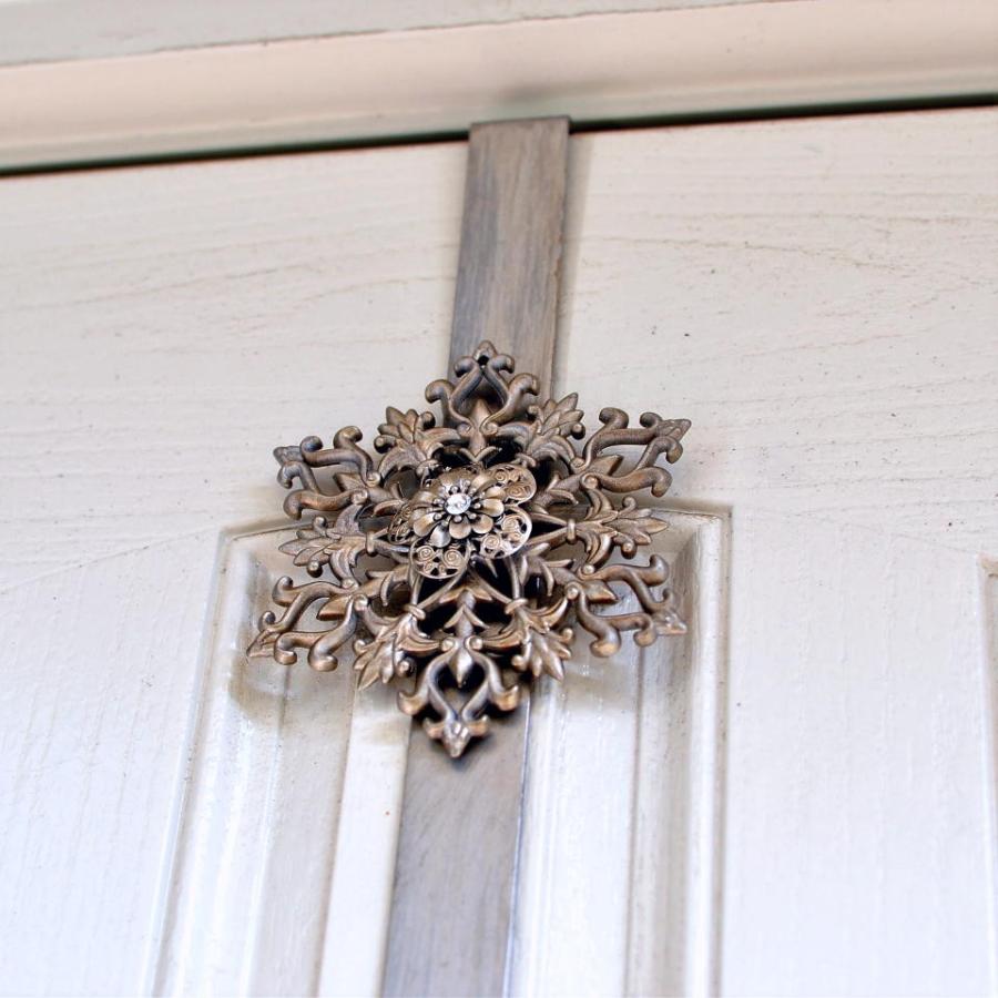 リースフック ドアフック  リースラック  リースホルダー シルバー　スノー　 玄関ドア |  | 03