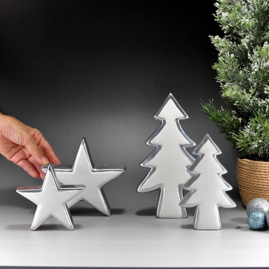 クリスマス スターオブジェ セラミック 大小2個セット クリスマス シンプル インテリア オブジェ かわいい 北欧 西海岸 |  | 03