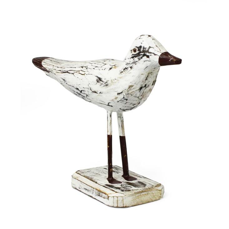 かもめ(大) シーガル インテリア かわいい リビング オブジェ 西海岸 コースタルリビング 木彫り 置物 |  | 01