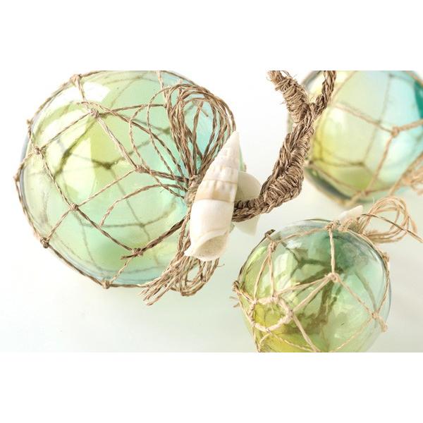 うきだま L ガラス玉 グラデーション マリン 海 インテリア オーナメント おしゃれ コースタルリビング 西海岸 船 |  | 02