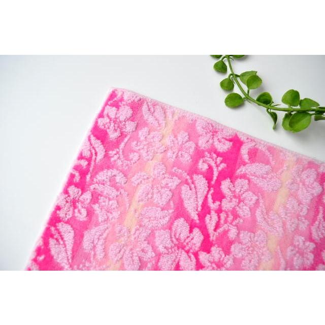 ハンドタオルピンク プルメリア タオル ハンカチ おしゃれ スタイリッシュ ハワイアン ギフト（メール便ＯＫ） |  | 01