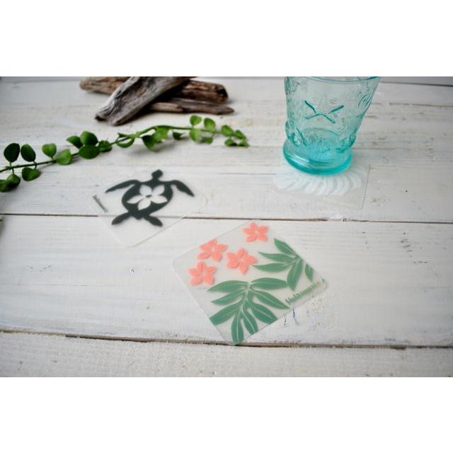 ハワイアンコースター 3枚1セット コースター ハワイ フラ モンステラ プルメリア かわいい ホヌ（メール便ＯＫ） |  | 01
