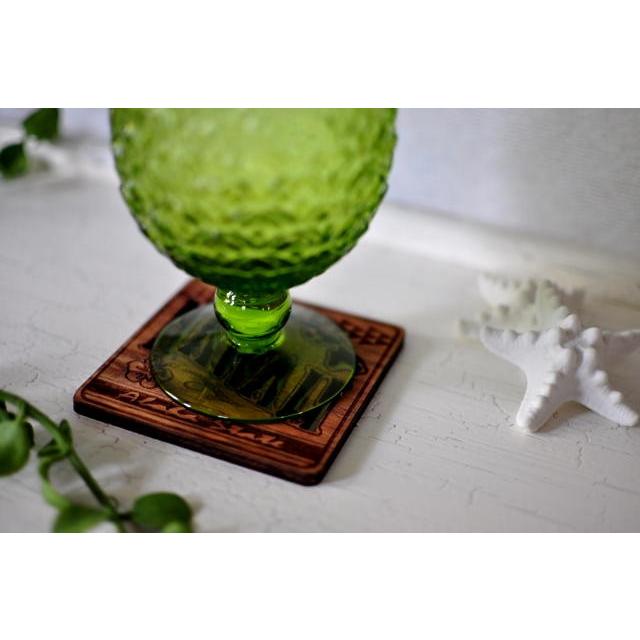 HAWAIIコースター 4枚セット ハワイアン 雑貨 ギフト ハワイ ビーチハウス フラ おしゃれ かわいい コースター |  | 02