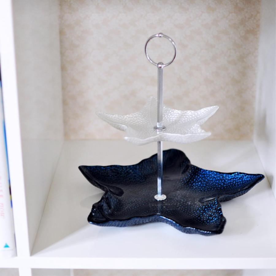 スターフィッシュ2段スタンド  おしゃれ  かわいい  ハワイアン ギフト コースタルリビング キッチン |  | 03