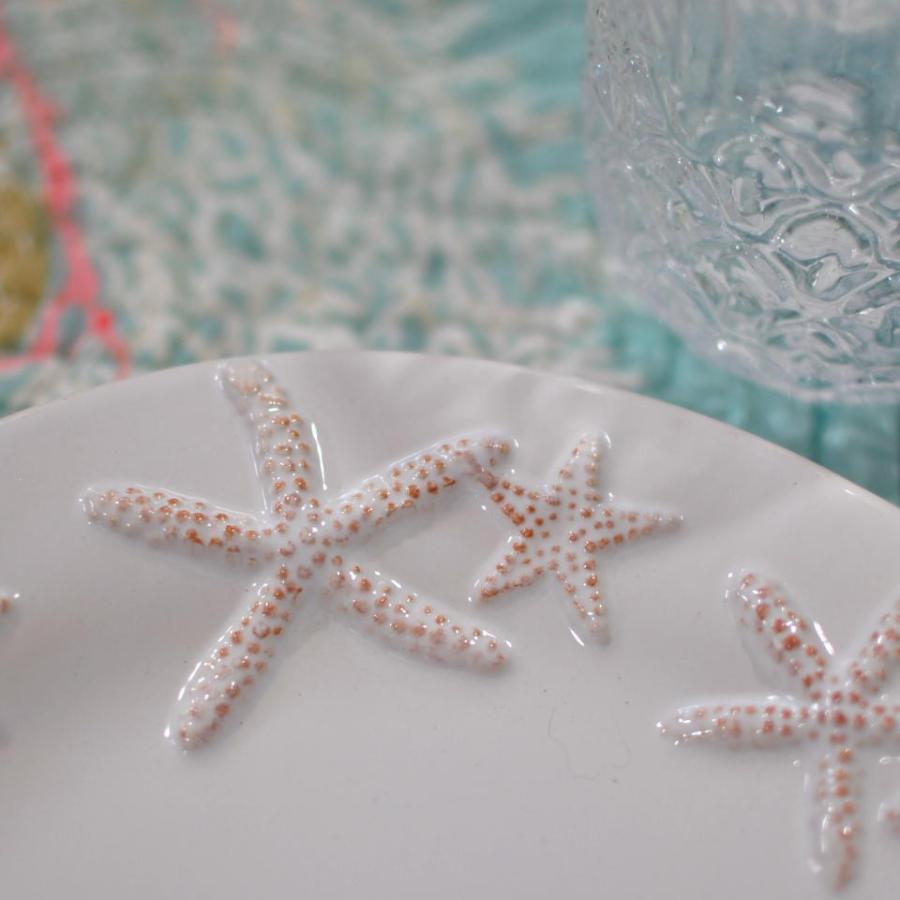 エンボス加工 スターフィシュプレート デザート カフェ おしゃれ お皿 マリン 海 スタイリッシュ かわいい |  | 03