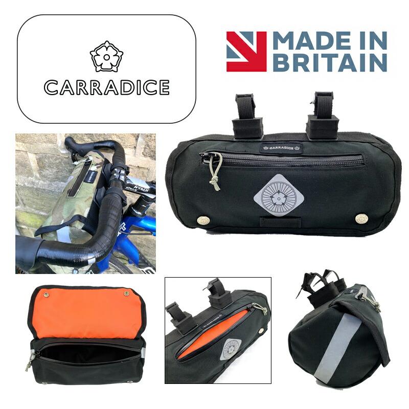 CARRADICE バイクパッキングハンドルバーバッグ ブラック キャラダイス
