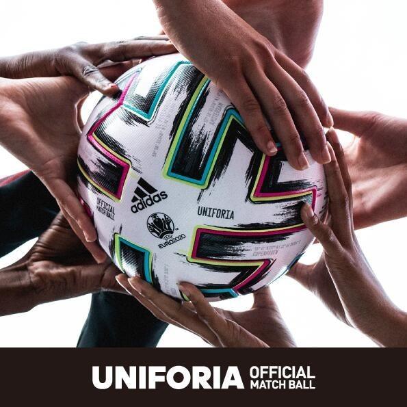 新品本物 アディダス Adidas サッカーボール5号球 Uefa Euro 公式試合球 ユニフォリア Af5 珍しい Www Tiebreak Fr