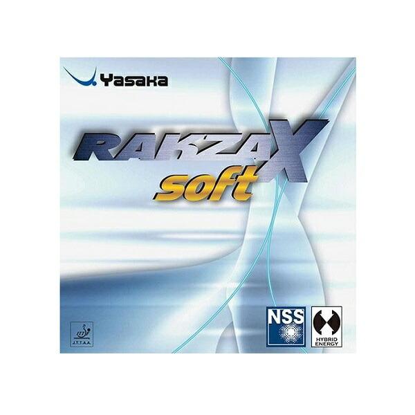 ヤサカ(Yasaka) 裏ソフトラバー ラクザX ソフト B83 アカ A 【北海道・沖縄・離島配送不可】 ヤサカ（Yasaka） 卓球ラバー 裏ソフト ラクザX ソフト B-83
