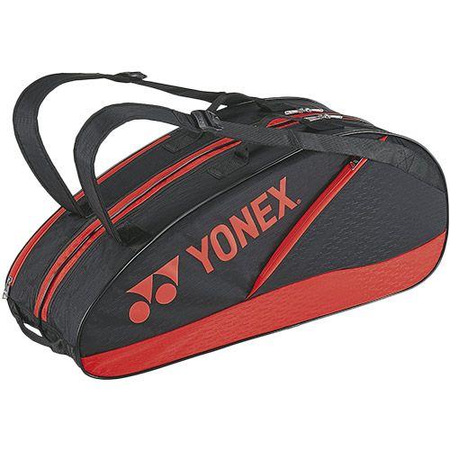 【YONEX】 バドミントン テニスラケットバッグ 美品 dショッピング |ヨネックス YONEX ラケットバッグ6 テニスラケット6本