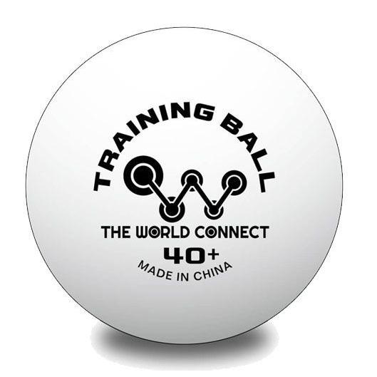 ザ・ワールドコネクト プラスチックトレーニングボール 100球入 ワールド・トレーニングボール 40  DV001