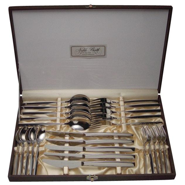 ALFACT ノーブルバース ディナーセット25pc (名入れ無料)【カトラリー