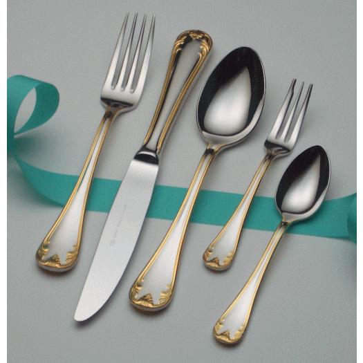 アルファクト／ALFACT フランシア 金彩 18-10 ディナーセット