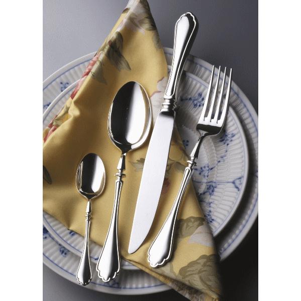 ALFACT 洋白銀器フルール ディナーセット32pc (名入れ無料