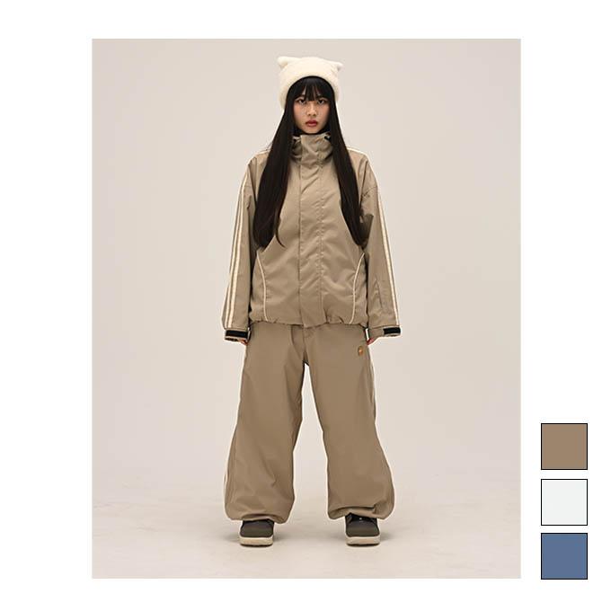 6KNOT スノーボードウェア Sand Khaki シックスノット 6KNOT レディース スノーボード ウェア ジャケット