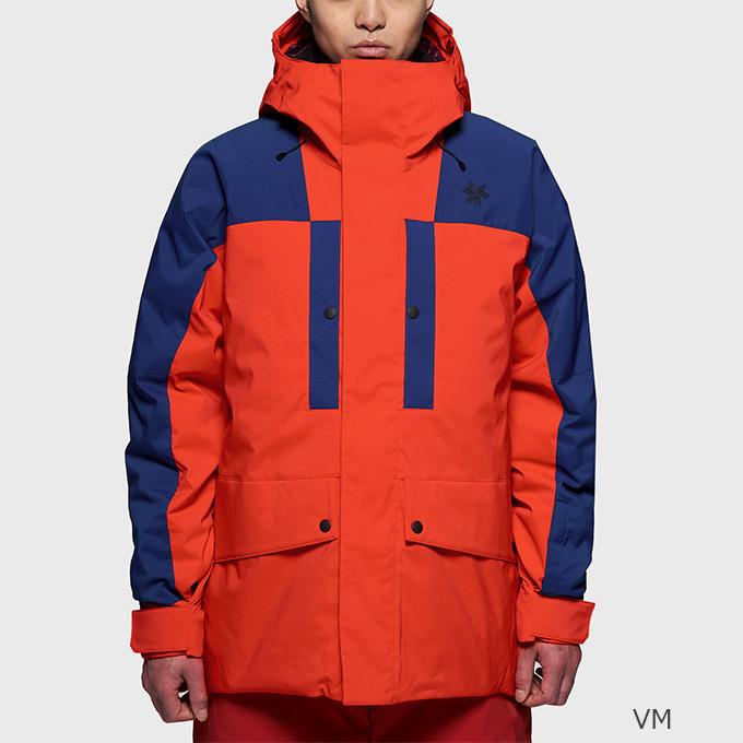 スキー Goldwin 2-tone Color Work Pocket Jacket 公式・アウトレット】2トーン カラー ワーク ポケット ジャケット