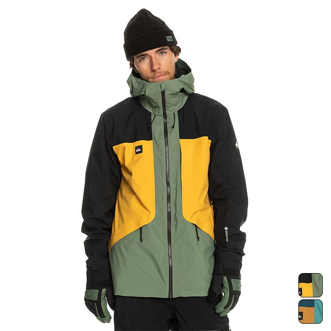 QUIKSILVER スノーボードウェア ジャケット Sサイズ 美品 メンズ QUIKSILVER/クイックシルバー メンズ GORE-TEX スノージャケット HIGH