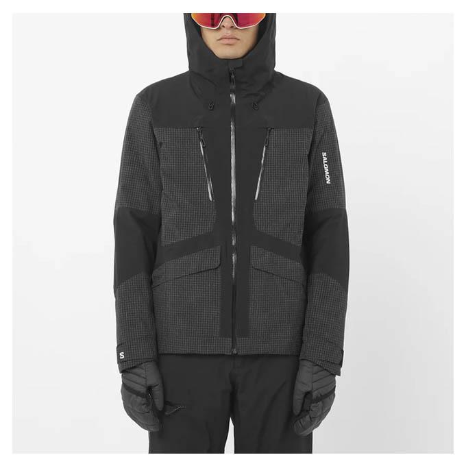 サロモン SALOMON メンズ スキー ウェア ジャケット SPARK JACKET M