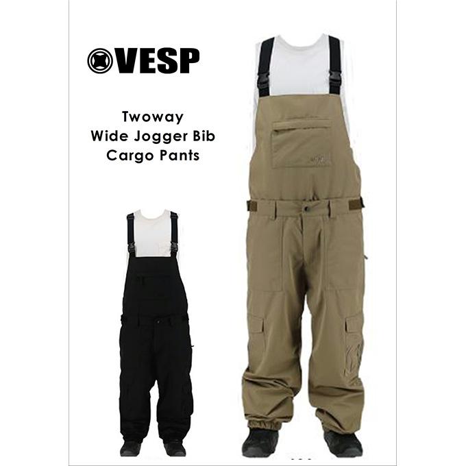 VESP ビブパン ベスプ VESP メンズ レディース スノーボード ウエア ビブパンツ PANTS