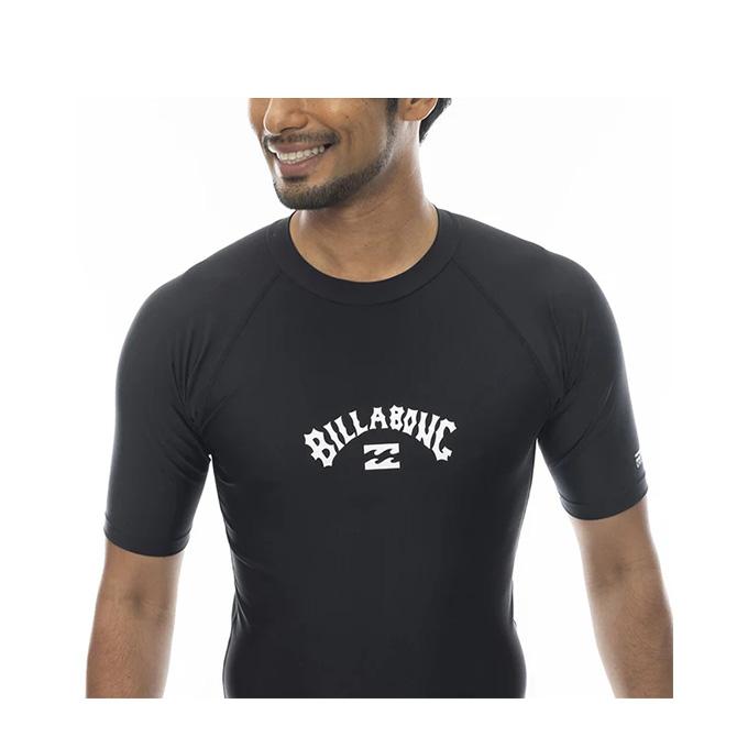 ビラボン BILLABONG メンズ マリン サーフ ラッシュガード ROUND NECK SS BE011852 【2025SS ...