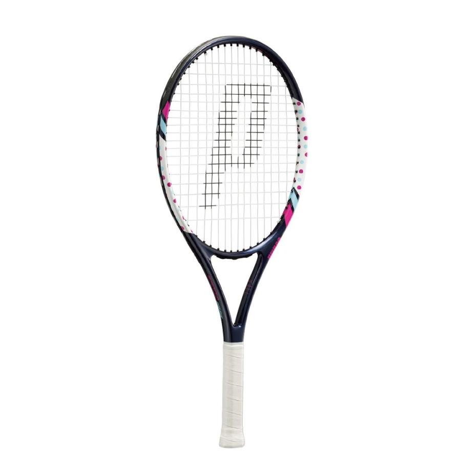 全国どこでも送料無料 お買い得 プリンス Prince ジュニア 硬式 テニス ラケット ガット張り上げ済 SIERRA GIRL 25 7TJ057 ネイビー×ピンク mac.x0.com mac.x0.com