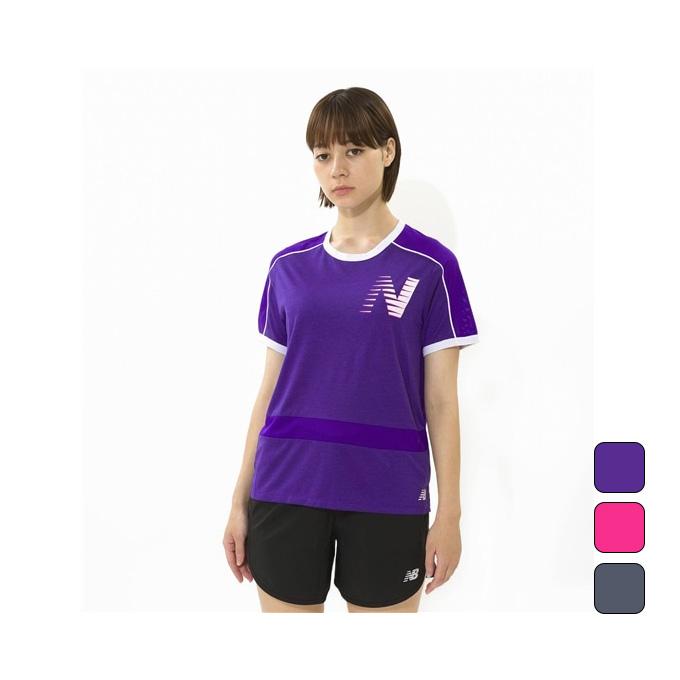 21春夏新作 ニューバランス New ショートスリーブシャツ ランニング レディース ランニングウェア Fastflight Wtdvh Balance