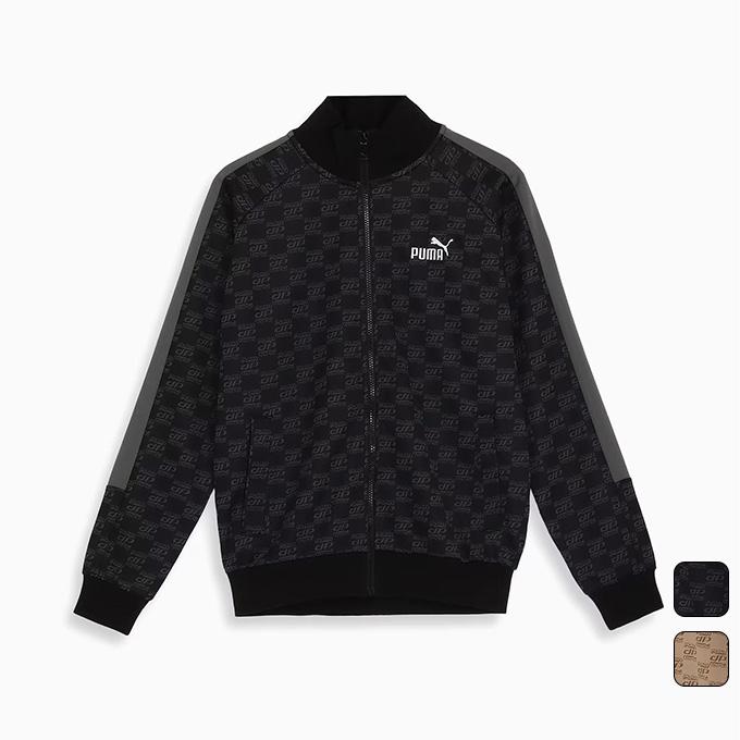 プーマ PUMA CORE HERITAGE モノグラム トラック ジャケット プーマ PUMA CORE HERITAGE モノグラム トラック ジャケット