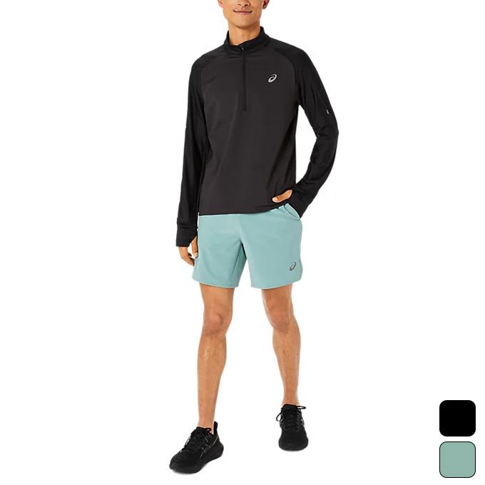 新品未使用　アシックス　ウィンドブロックハーフジップトップ　メンズL アシックス ASICS メンズ ランニング ウェア トップス ウィンド