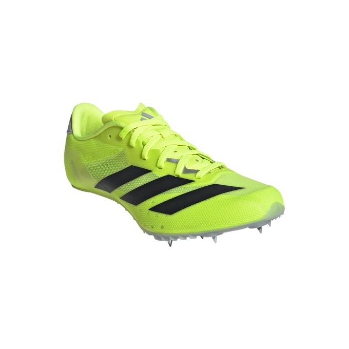 【付属品あり】アディゼロ　 陸上競技用スパイク 25cm　蛍光イエロー アディダス adidas メンズ レディース 陸上 トラック スパイク 短距離