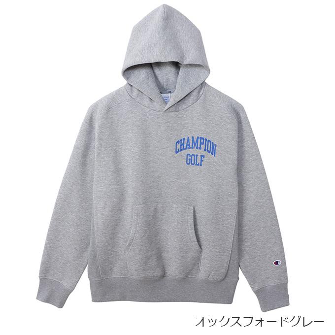 チャンピオン CHAMPION メンズ ゴルフ ウェア トップス 長袖 スウェット パーカー TW TERRY HOODED SWEAT C3-YG102 【2023FW】｜spopia｜02