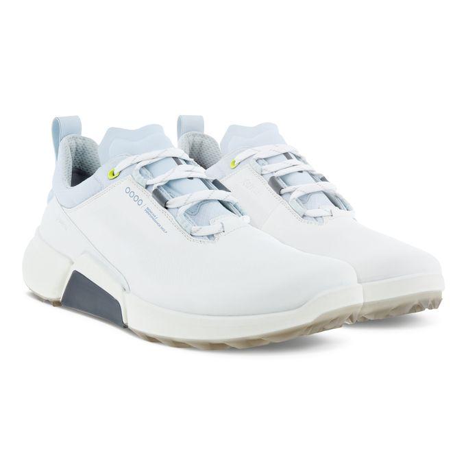 ECCO BIOM ゴルフシューズ ホワイトH4 ECCO Golf BIOM H4 メンズ レザーGore-Texゴルフシューズ | ホワイト