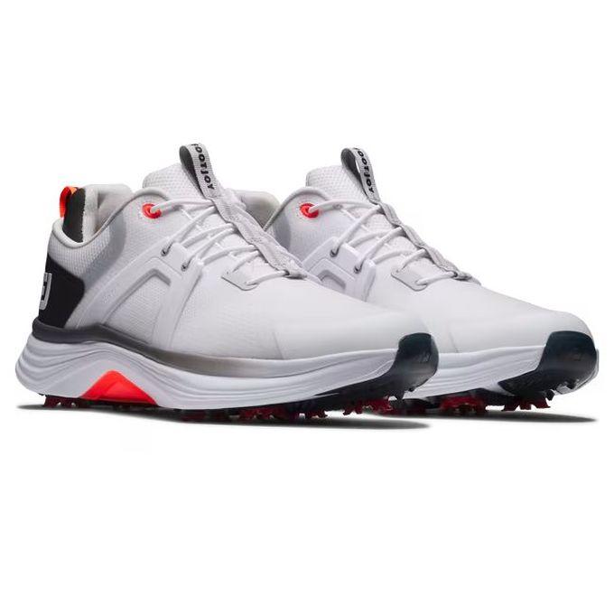 フットジョイ HYPERFLEX LACED 55469 ホワイト/ブラック フットジョイ FOOTJOY メンズ ゴルフ シューズ ハイパーフレックス