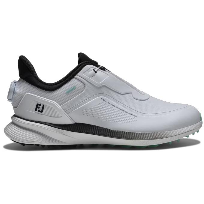 フットジョイ FOOTJOY メンズ ゴルフ シューズ ワイドタイプ スパイクレス プロエスエル BOA 56956 ホワイト/ブラック 【2026SS】