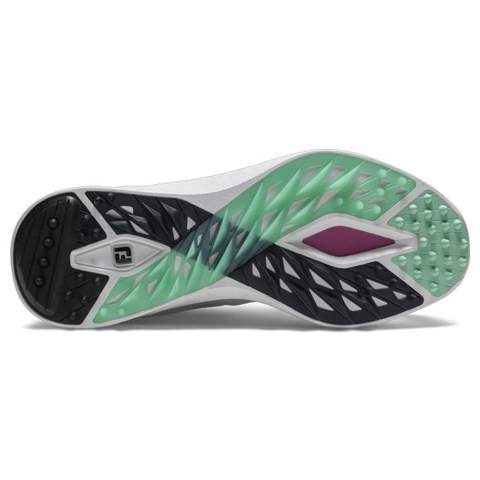 フットジョイ FOOTJOY メンズ ゴルフ シューズ ワイドタイプ スパイクレス プロエスエル BOA 56956 ホワイト/ブラック 【2026SS】