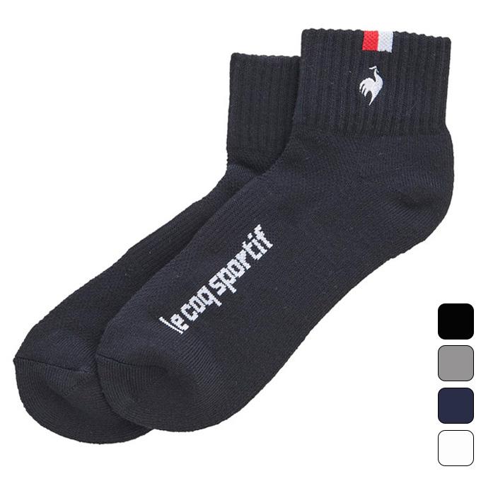 ルコックスポルティフ ロゴジャカードアンクル丈ソックス Qgbtjb03 メンズ 靴下 Le Coq Sportif 22春夏モデル 日本正規品 登場