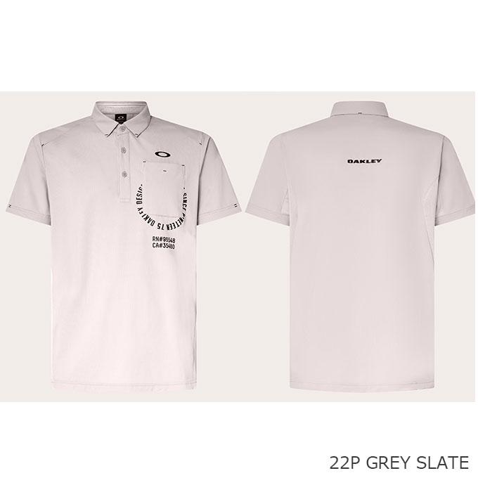 サイズ：L OAKLEY オークリー FOA406439 2024年モデル 半袖ポロシャツ  ブラック系 [240101418638] ゴルフウェア メンズ ストスト 新品】OAKLEY オークリー 2024年 半袖ポロシャツ ブラック系 L