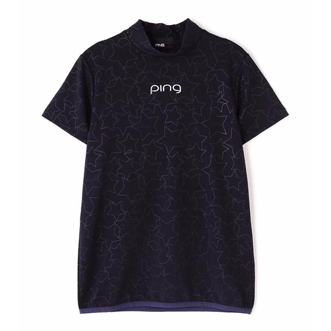 ピン PING レディース ゴルフ ウェア 半袖 プルオーバー Tシャツ