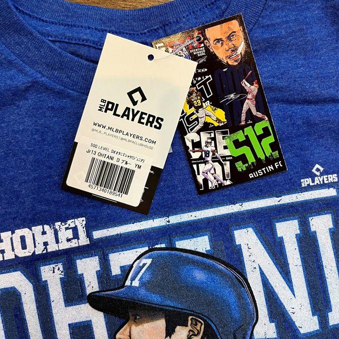 ドジャース 大谷翔平 半袖 Tシャツ ジュニア 500 LEVEL ブルー BLUE ドジャーブルー ロサンゼルス ドジャース｜spopia｜02