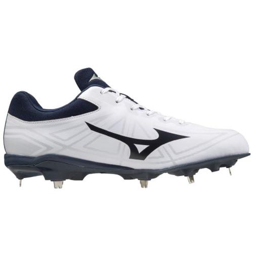 ミズノ MIZUNO 野球 金具固定式 スパイク ライトレボバディー 11GM2121 14 ホワイト×ネイビー 【2021SS】｜spopia｜03