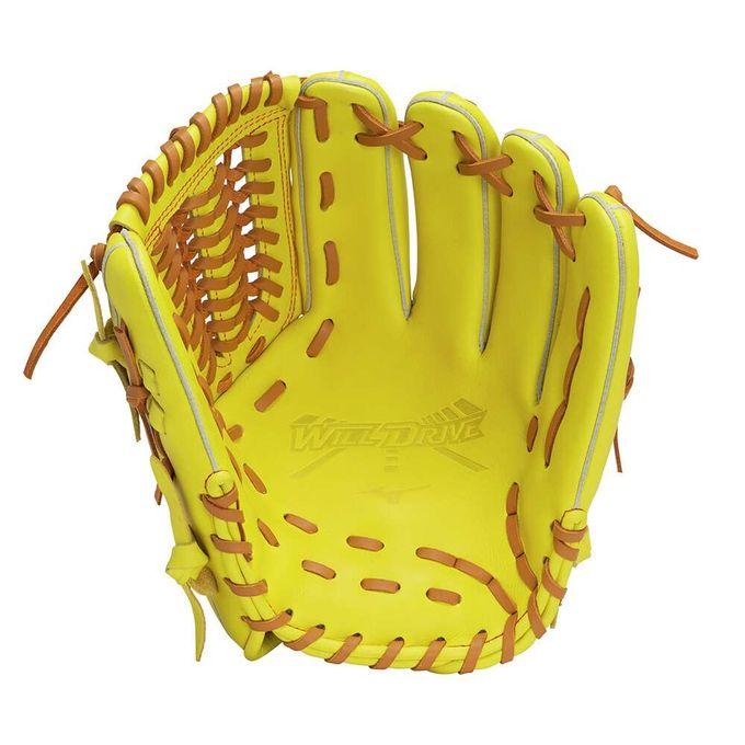 ミズノ MIZUNO 野球 軟式グラブ オールラウンド用 軟式用ウィルドライブ レッド AXI【オールラウンド用/サイズ10】 1AJGR14210 4049ナチュラルライム×コルク_1