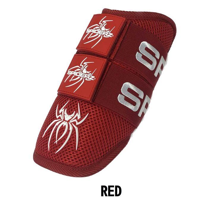 SPIDERZ エルボーガード フットガード リストガード　赤 3点セット SPIDERZ エルボーガード フットガード リストガード 赤 3点